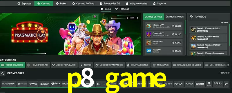 cassino p8 game